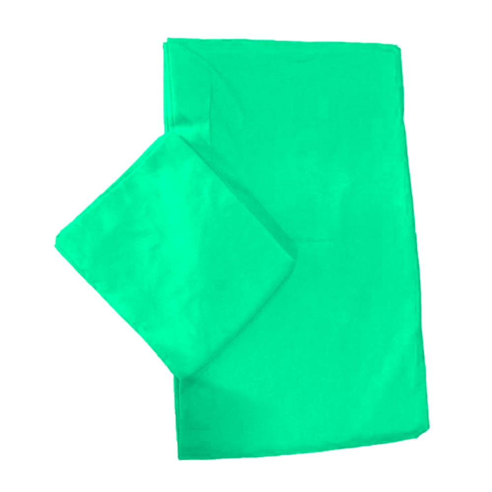 Juego de Sábanas Cameras Verde Claro (240x205cm) - Loida - Imagen 1