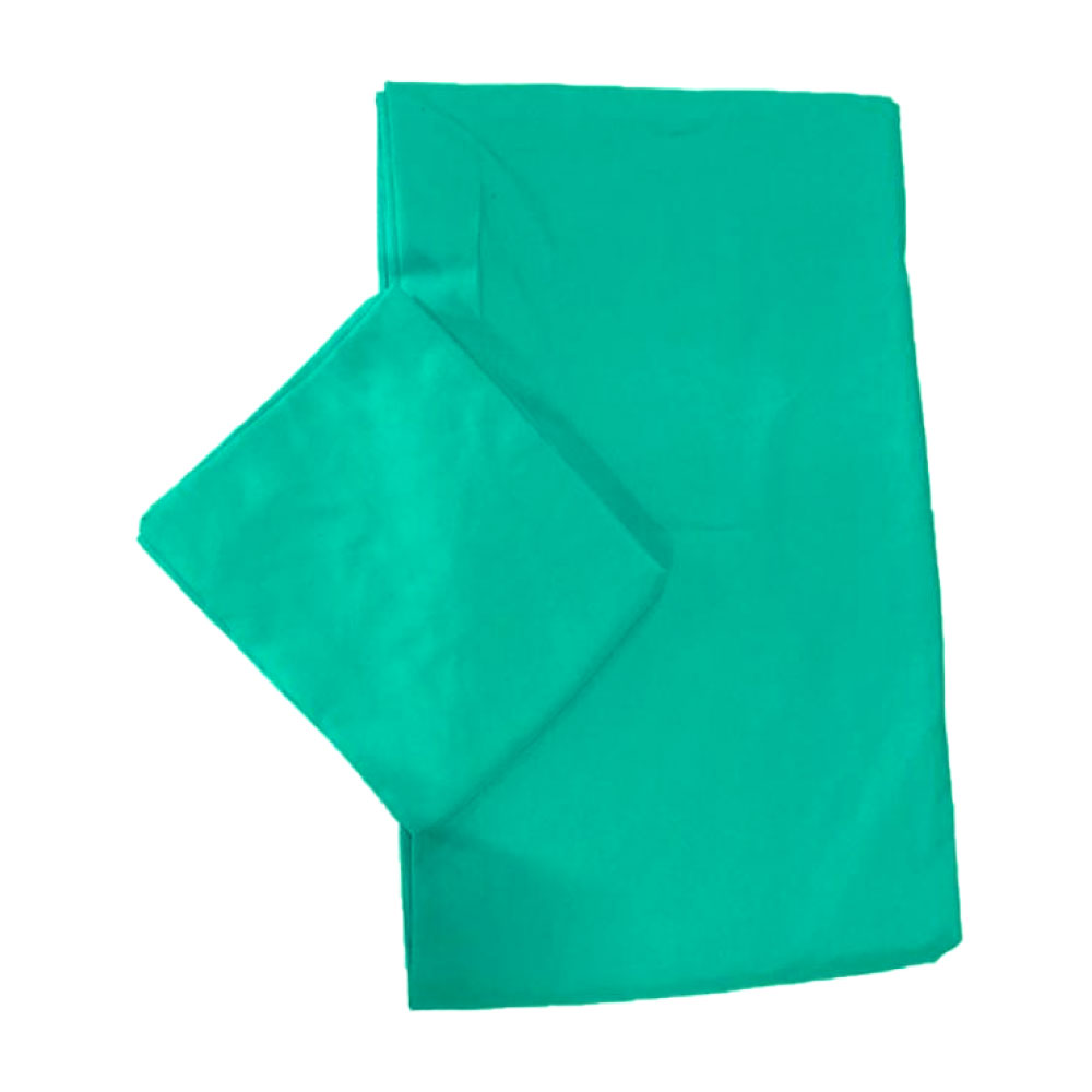 OTF00118 Juego de Sábanas Cameras Verde Azul (240x205cm) - Loida - Imagen 1