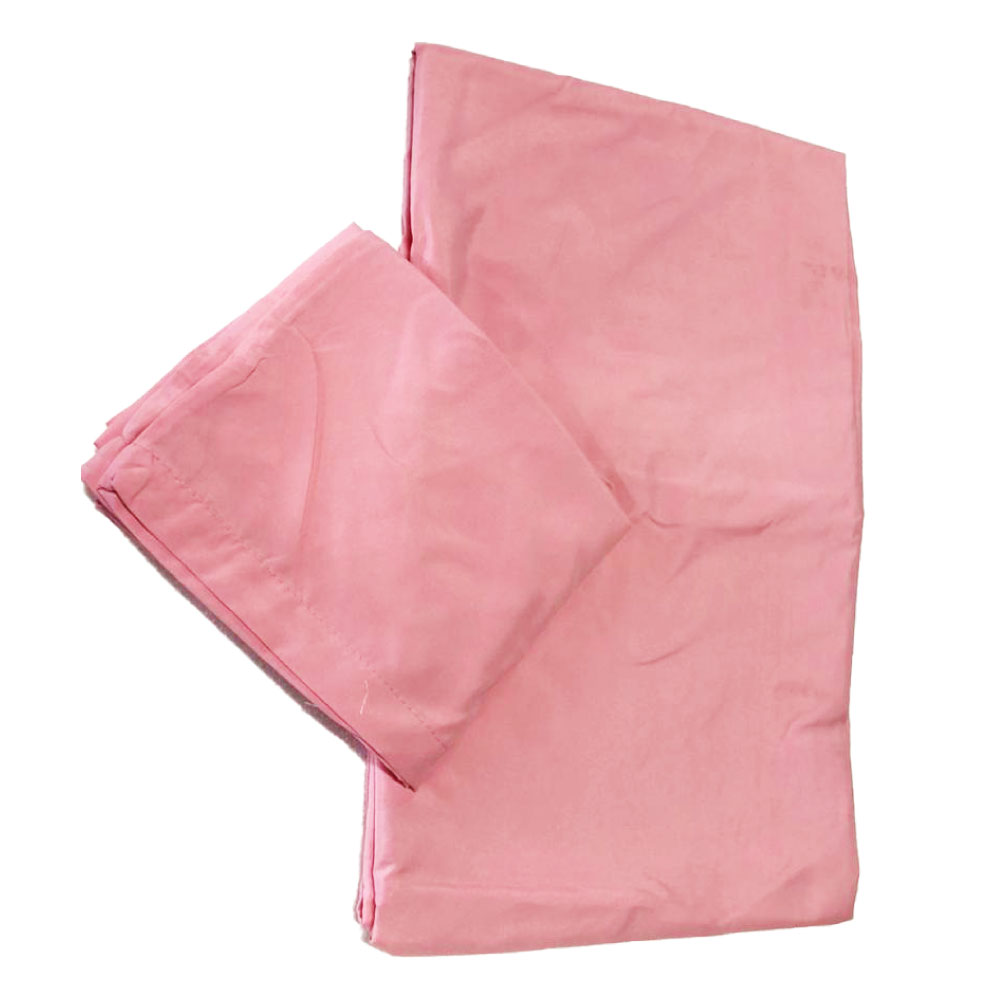 Juego de Sábanas Cameras Rosado Claro (240x205cm) - Loida - Imagen 1