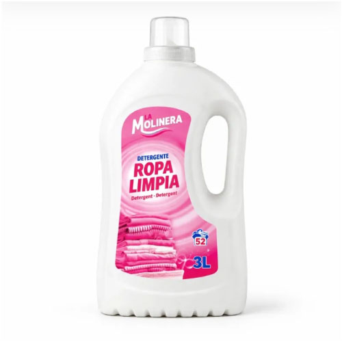 HFV01248 Detergente Ropa Limpia (3L) - La Molinera - Imagen 1