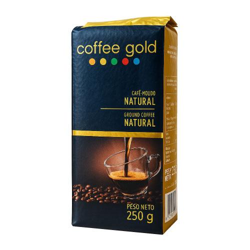AFV04286 Café Molido Natural 250g - Coffegold - Imagen 1