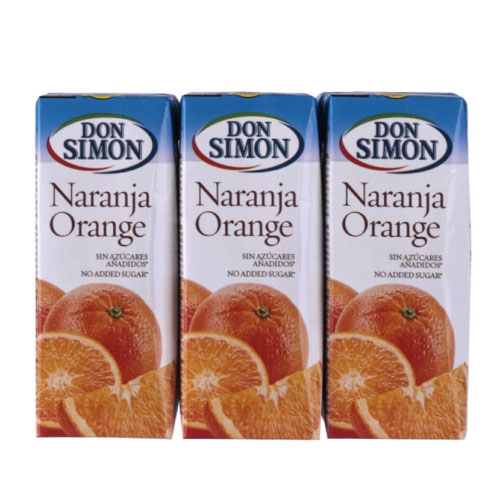 Jugo de Naranaja Pack 6 Bricks 200ml - Don Simón - Imagen 1