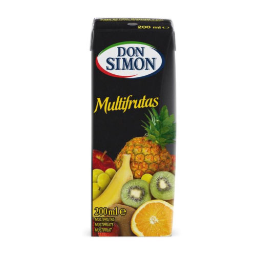 AFV04357 Jugo de Multifrutas Pack 6 Bricks 200ml - Don Simón - Imagen 1