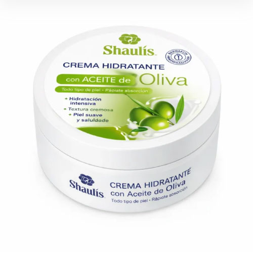 Crema Hidratante Oliva (200ml) - Shaulis - Imagen 1