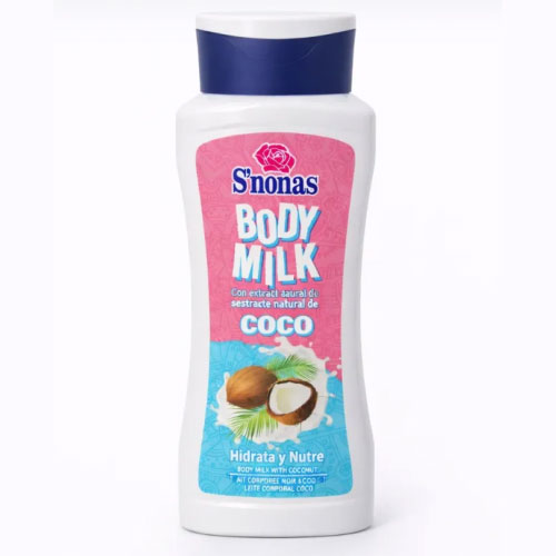 HFV01165 Body milk Coco (500 ml) - Snonas - Imagen 1