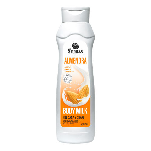 HFV01170 Body milk Almendras (750 ml) - Snonas - Imagen 1