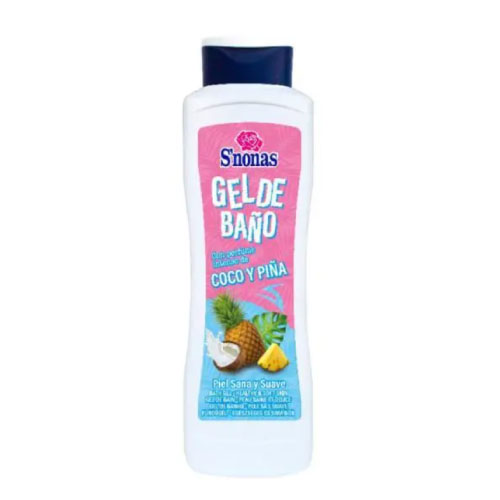 HFV01173 Gel de Baño Coco y Piña (750ml) - Snonas - Imagen 1