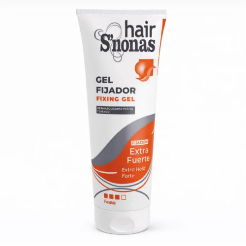 Gel Fijador Extra Fuerte  (200ml) - Snonas - Imagen 1