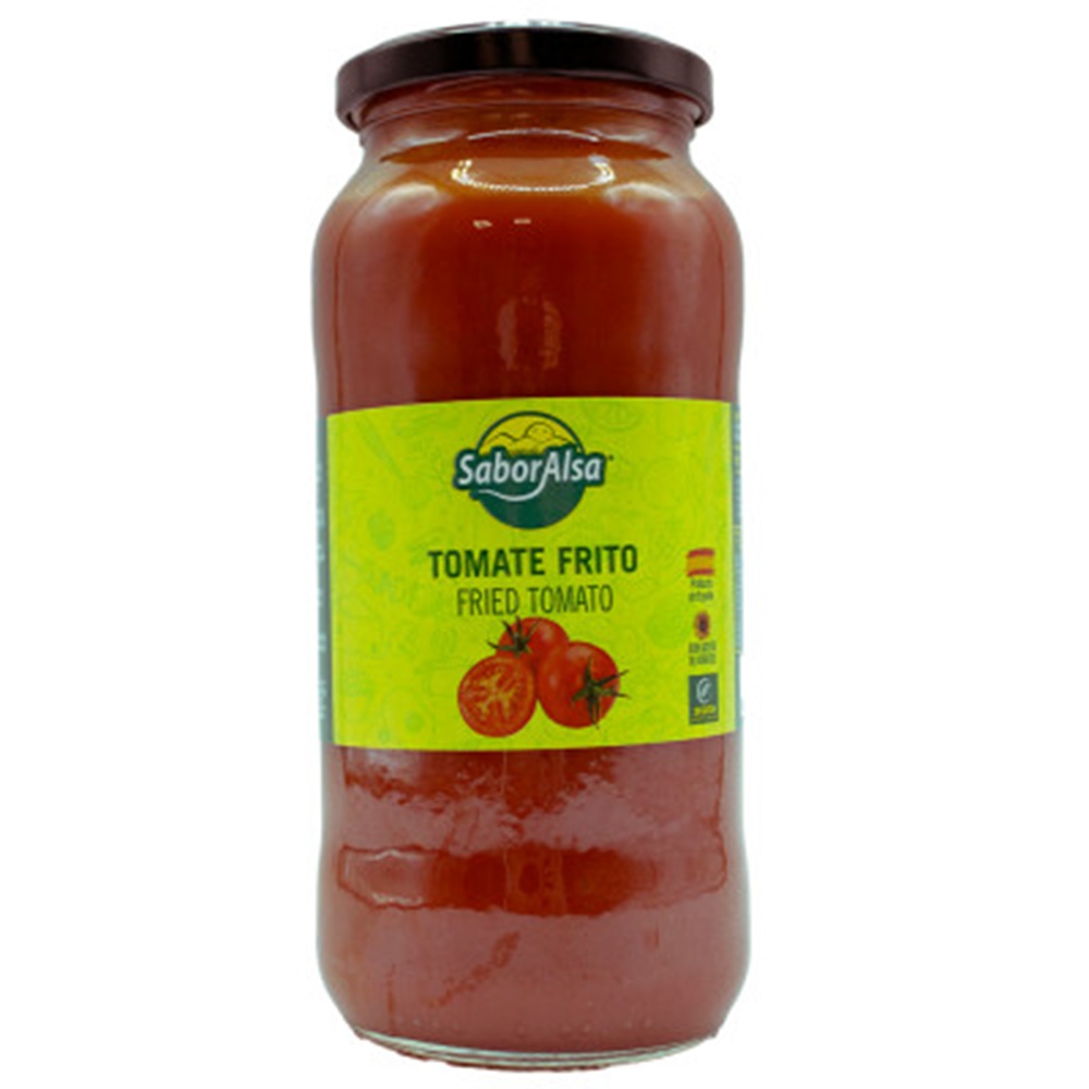 AFV03627-1 Tomate Frito Aceite de Girasol Tarro 580g - Saboralsa - Imagen 1
