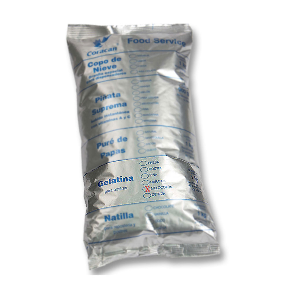 AFV04802 Gelatina de Melocotón 1kg - Coracán - Imagen 1