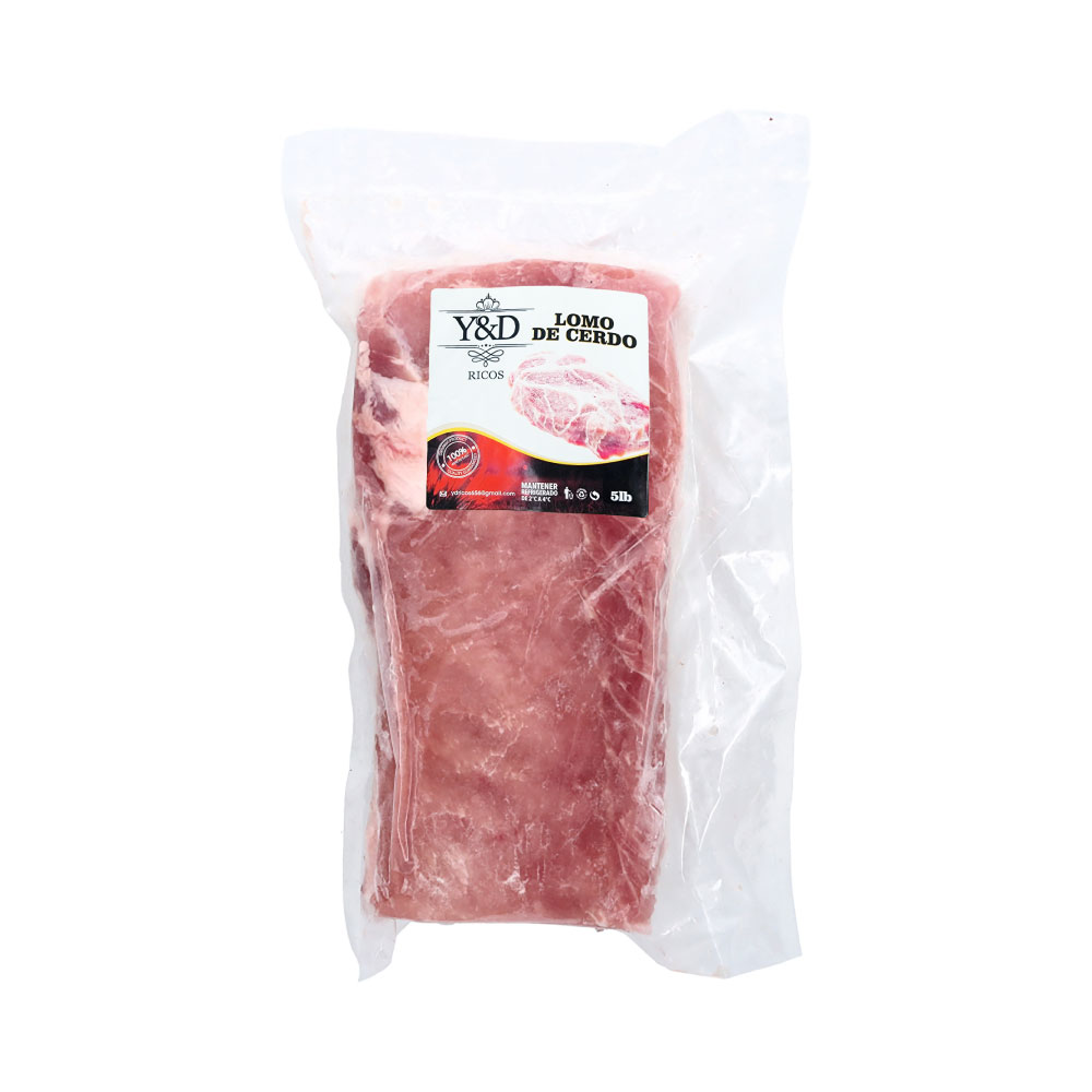 AFV04797 Lomo de Cerdo sin Piel y sin Hueso 5Lb - Y&D - Imagen 1