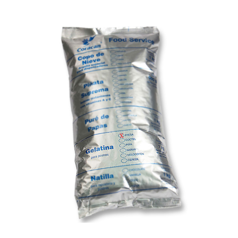 AFV04800 Gelatina de Fresa 1kg - Coracán - Imagen 1