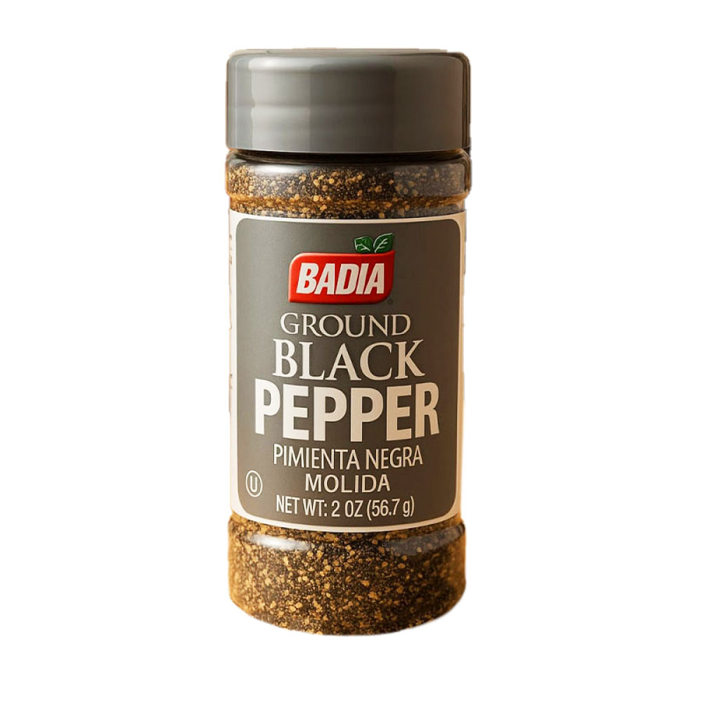 Pimienta Negra Molida 2oz - Badia - Imagen 1