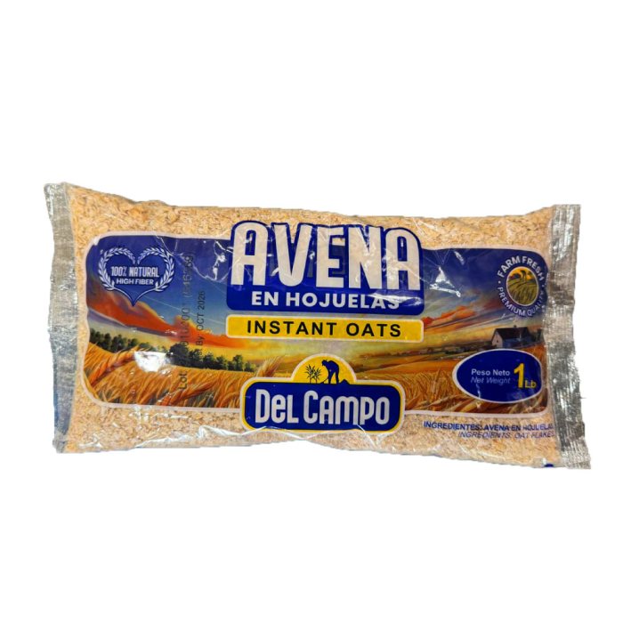 Avena Instantanea 1Lb  - Del Campo - Imagen 1