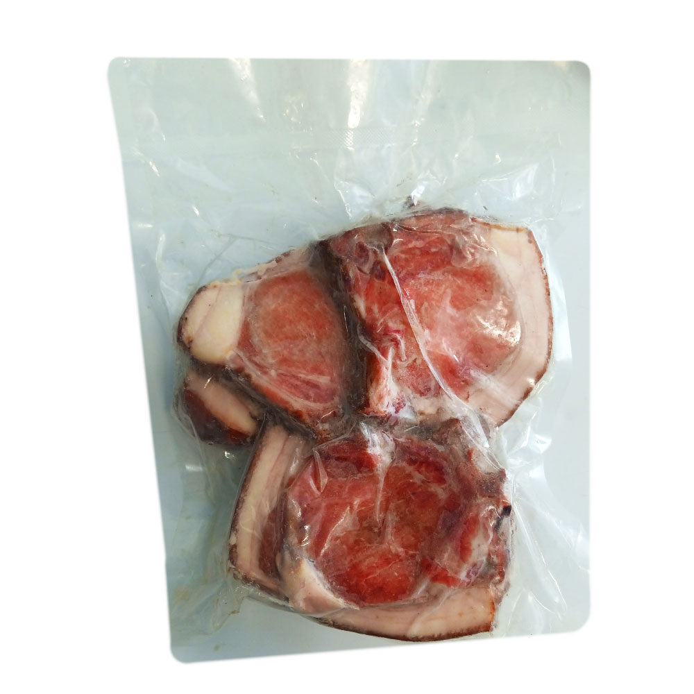 AFV04892 Chuleta de Cerdo Ahumada con Hueso 1kg - Mercado Montequín - Imagen 1