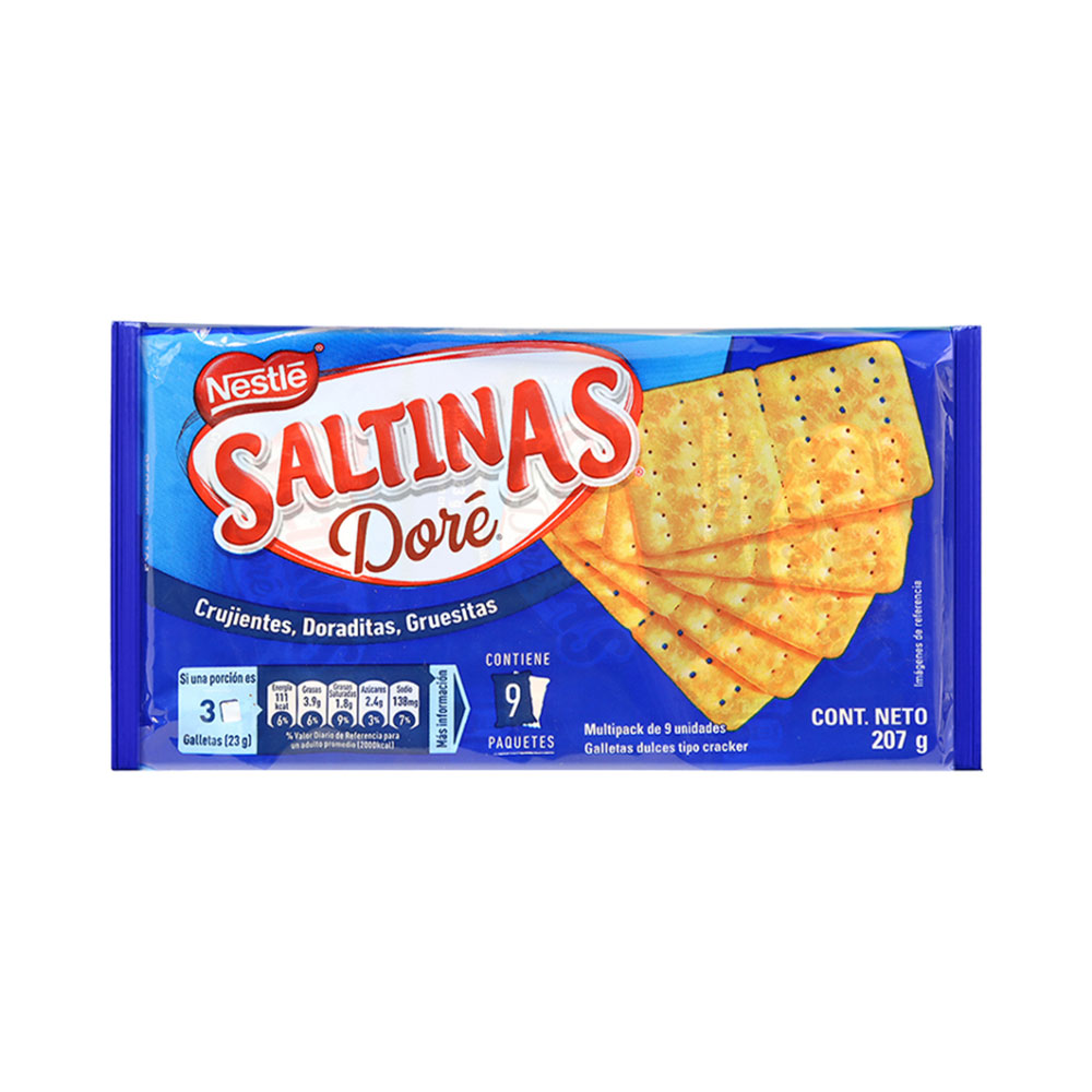 Galletas Saltinas Dore 234g- Nestle - Imagen 1