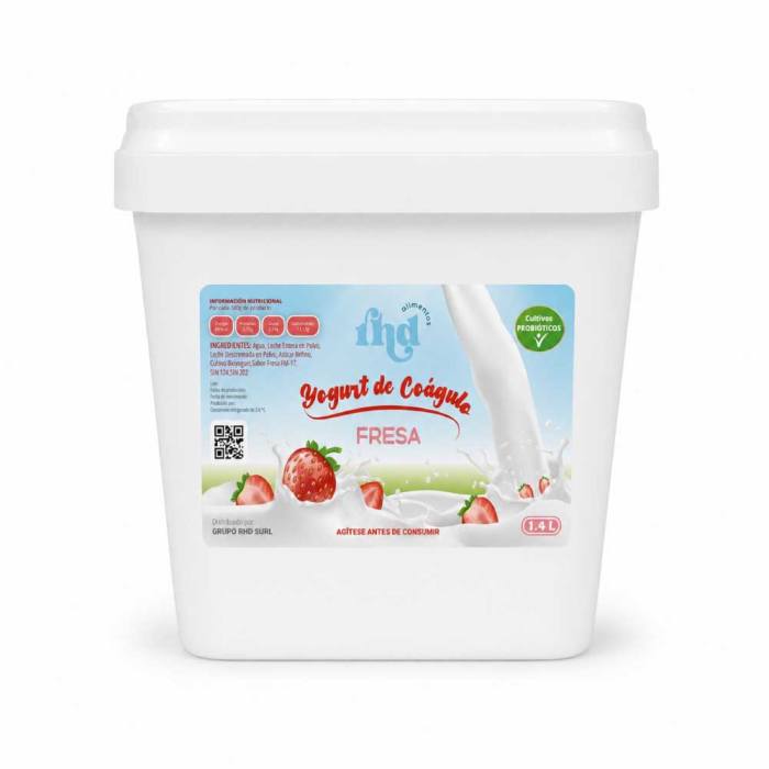AFV04914 Yogurt de Fresa 1.4L - RHD - Imagen 1
