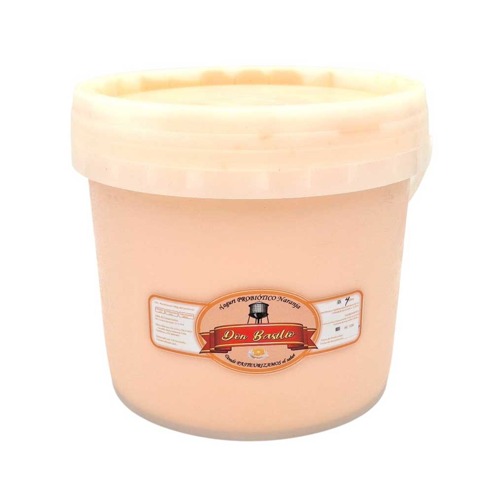 AFV04936 Yogurt Probiótico de Naranja 4Lt - Don Basilio - Imagen 1
