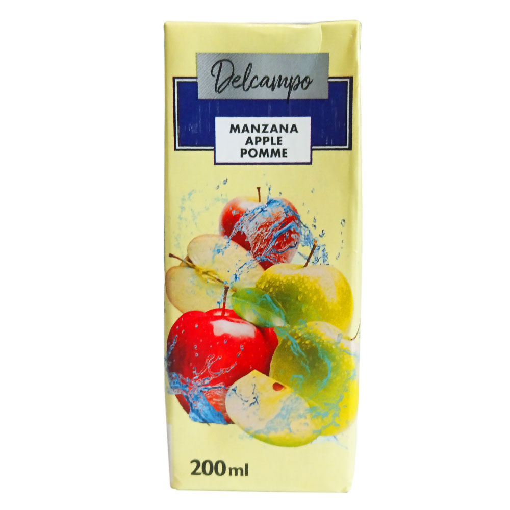 AFV05871 Jugo de Manzana 200ml - Del Campo - Imagen 1
