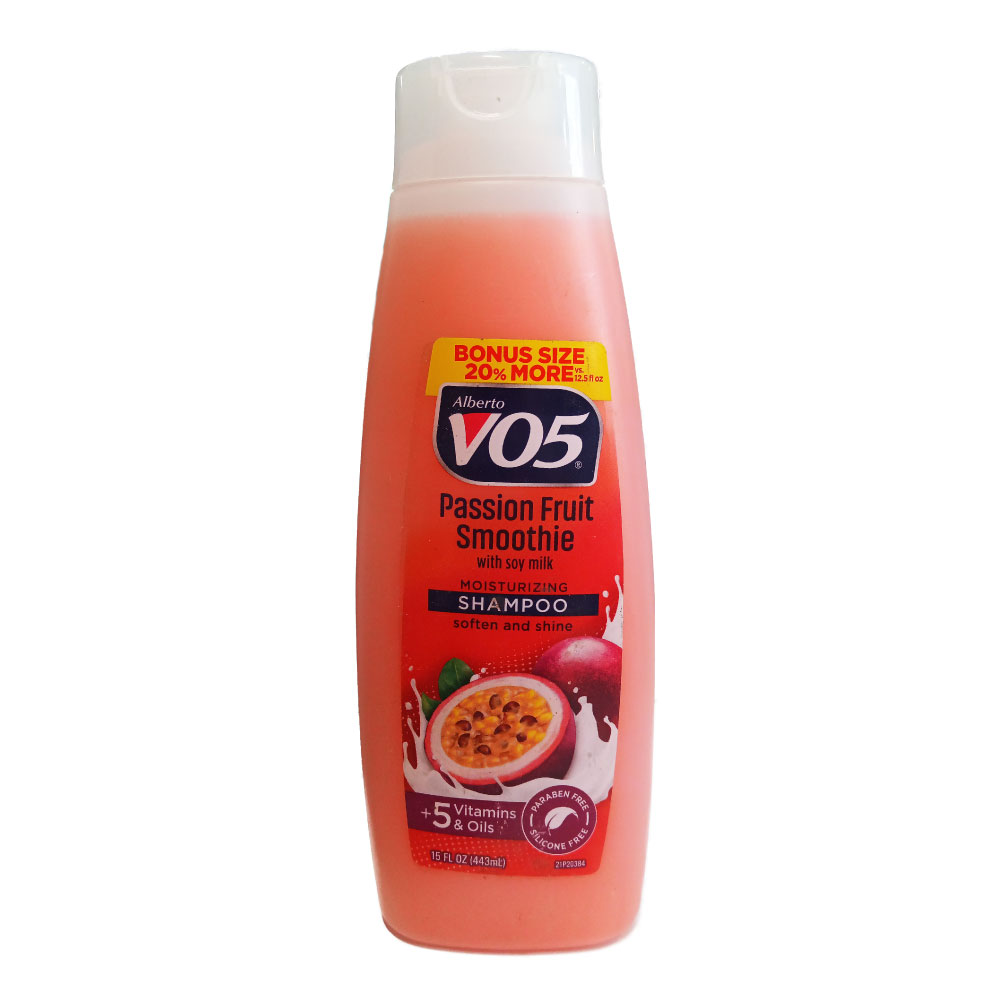 HFV01254 Champú Batido de Fruta de la Pasión con Leche de Soya 443ml - Alberto VO5 - Imagen 1
