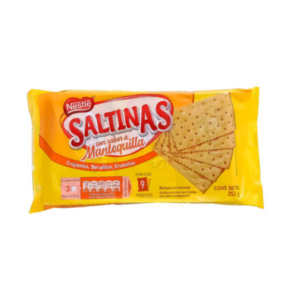 Galletas Saltinas con Sabor a Mantequilla 234g- Nestle