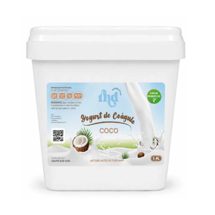 AFV04943 Yogurt de Coco 1.4L - Rhd - Imagen 1