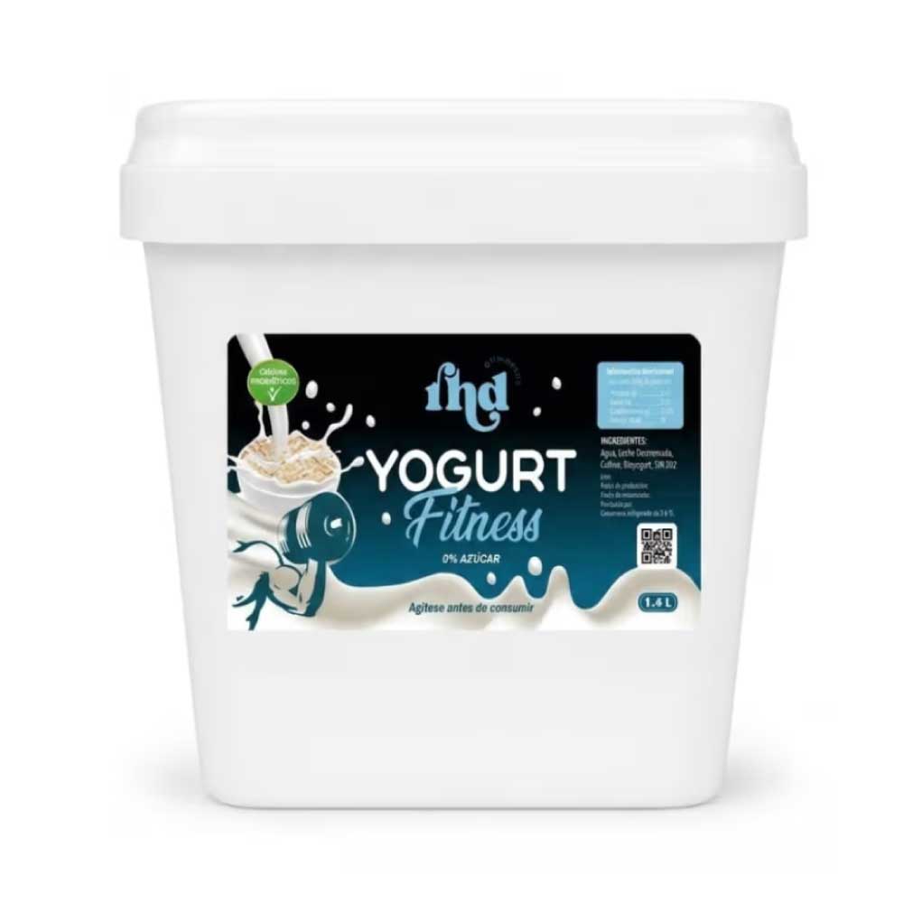 AFV04961 Yogurt Natural sin Azúcar Fitness - 1.4L - RHD - Imagen 1