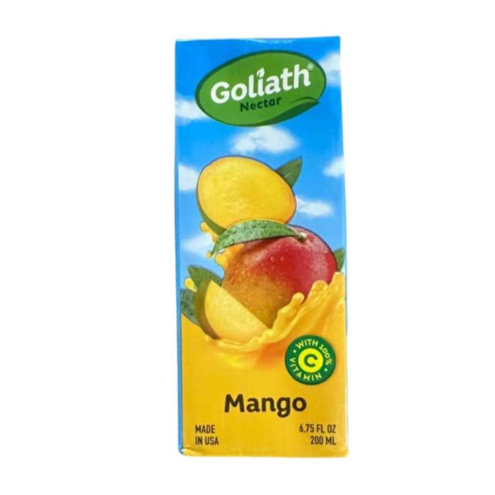 Jugo de Mango 200ml - Goliath - Imagen 1