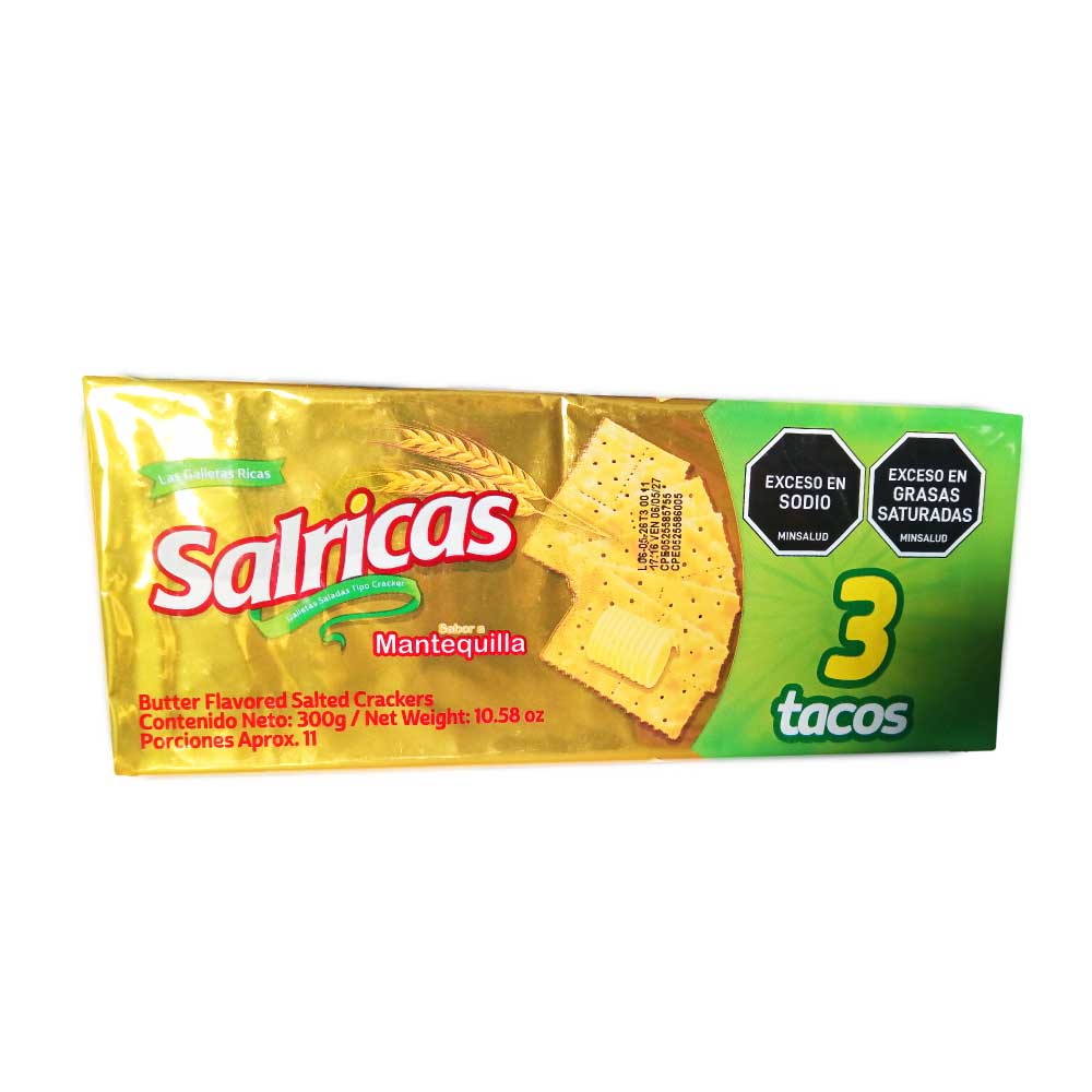 Galletas de Mantequilla 300g - Salricas - Imagen 1