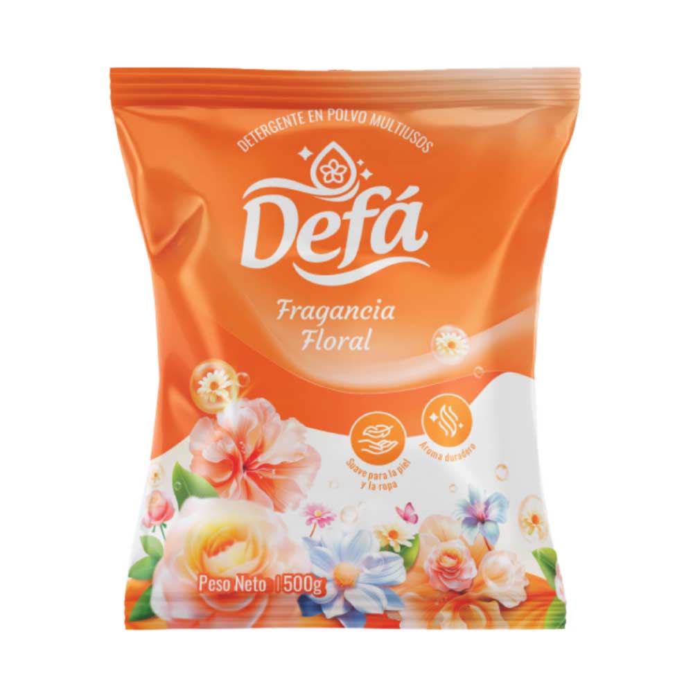 HFV01310 Detergente en polvo fragancia floral 500g - Defa - Imagen 1