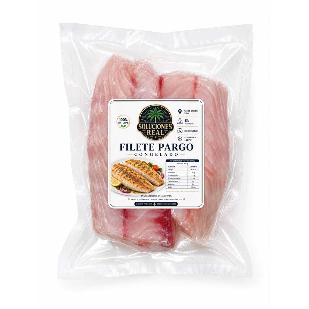 AFV04985 Filete de Pargo 1Lb - Soluciones Real - Imagen 1