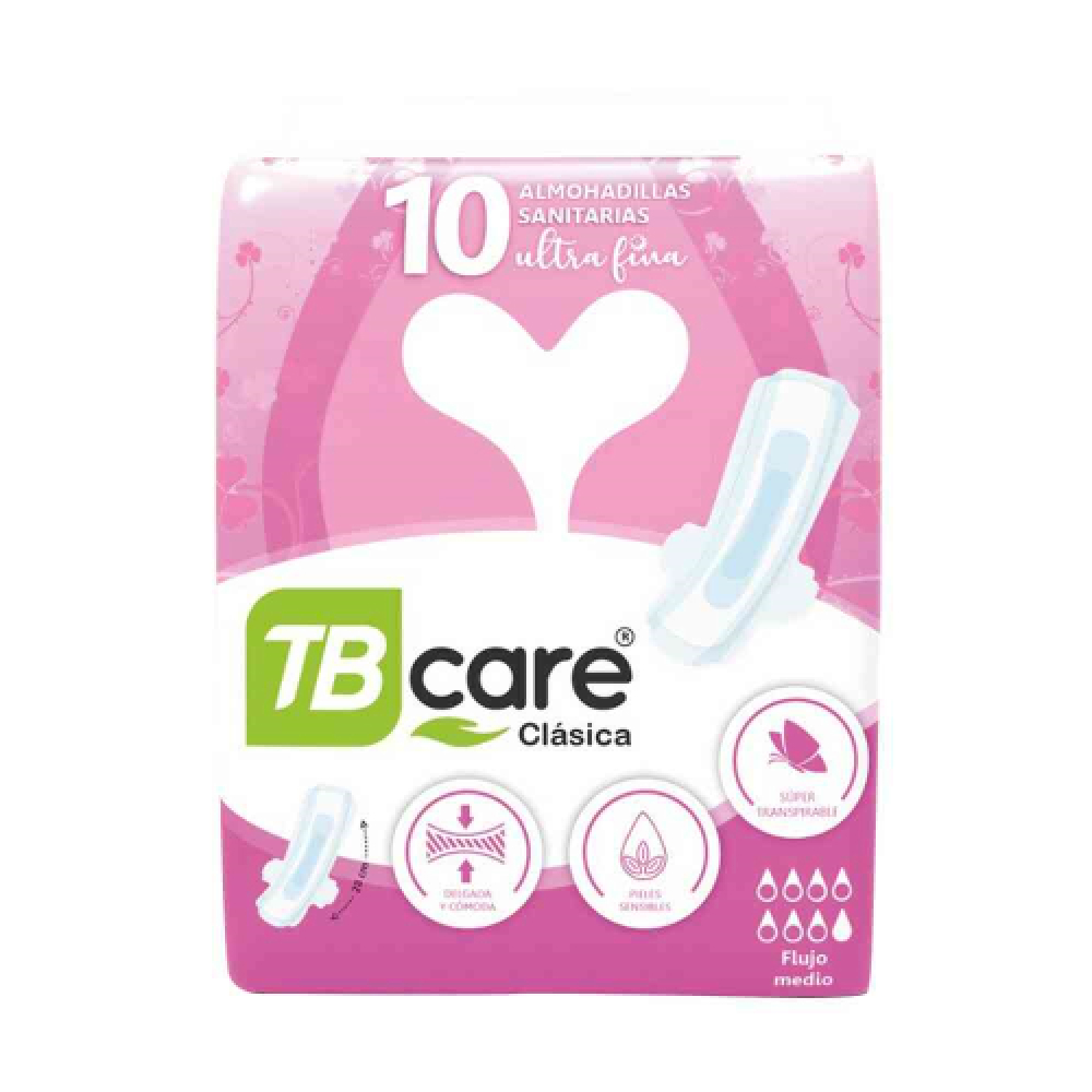 Almohadilla Sanitaria Ultrafina 10 Uds. - TB - Imagen 1