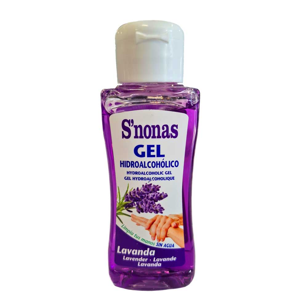 Gel Hidroalcohólico de Lavanda 100ml - Snonas - Imagen 1