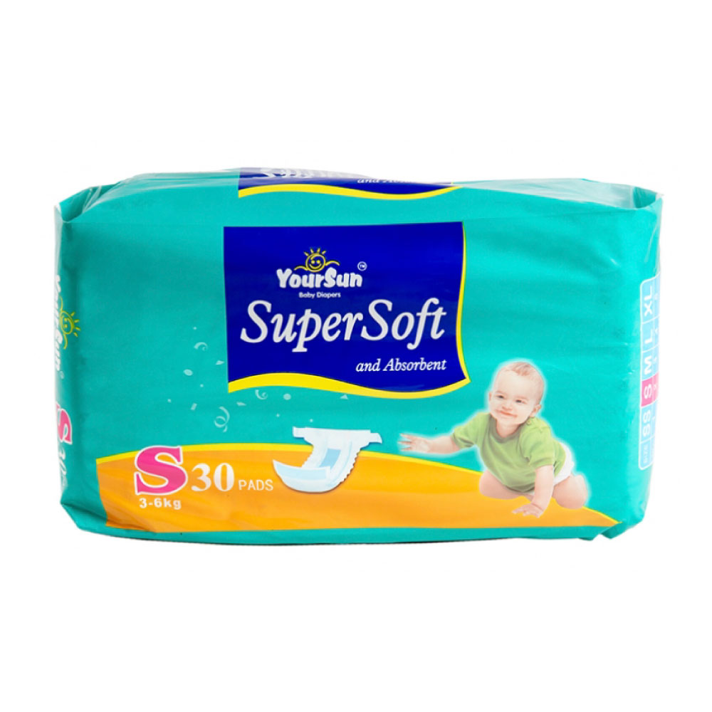 Pañal de Bebé Talla S (Pequeña) Paquete (30 pcs/bag) - YourSun - Imagen 1