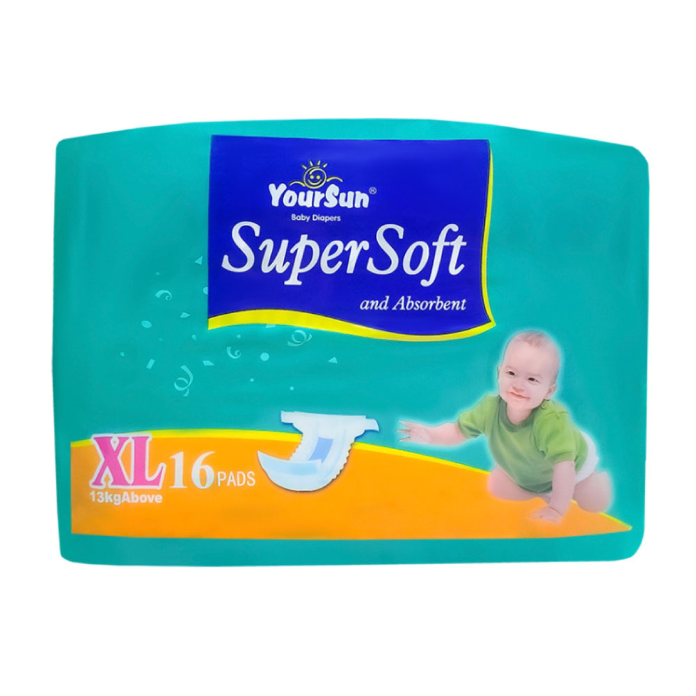 HFV01450 Pañal de Bebé Talla XL (Extra Grande) Paquete (16 pcs/bag) - YourSun - Imagen 1