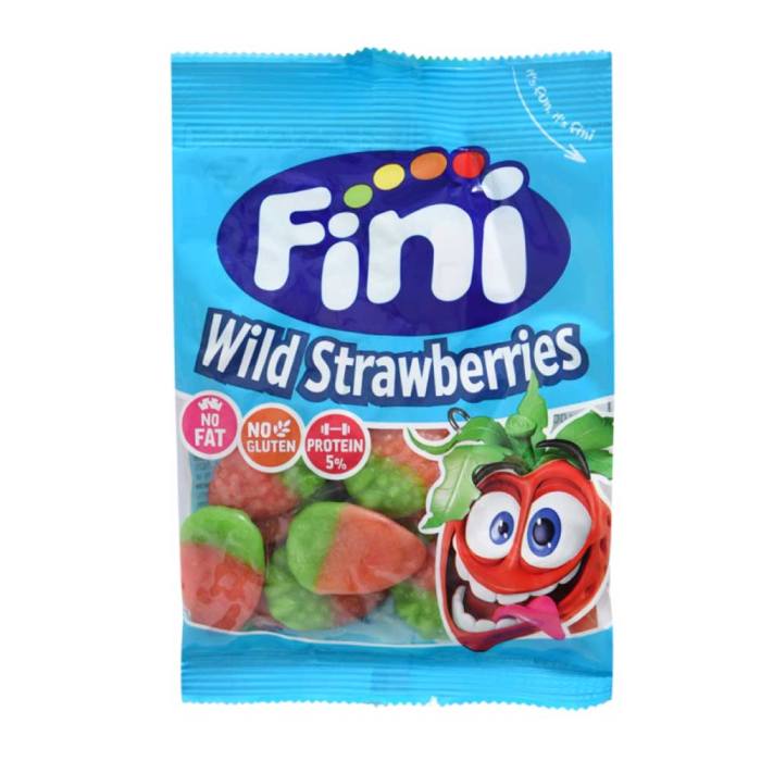 Gomitas Wild Strawberrys 90g - Fini - Imagen 1