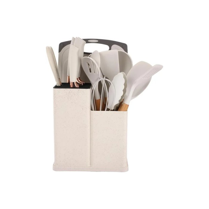 OTF00174 Set de Utensilios de Silicona 19 unidades Blanco - Kitchen & Dining - Imagen 1
