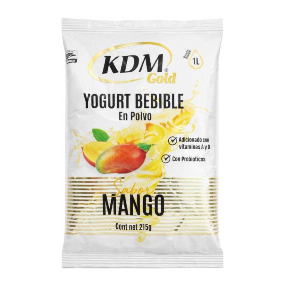 AFV05097 Yogurt Bebible en Polvo de Mango 215g - KDM Gold - Imagen 1