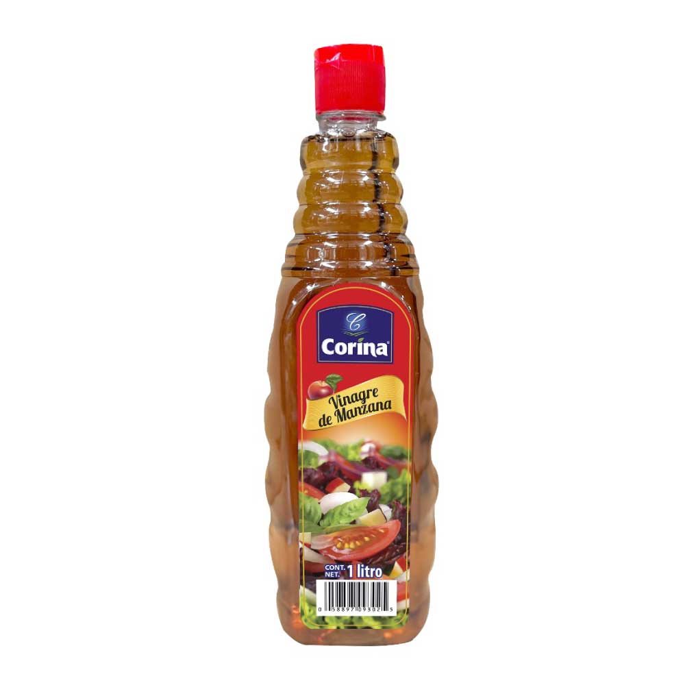 AFV05100 Vinagre de Manzana 1L - Corina - Imagen 1