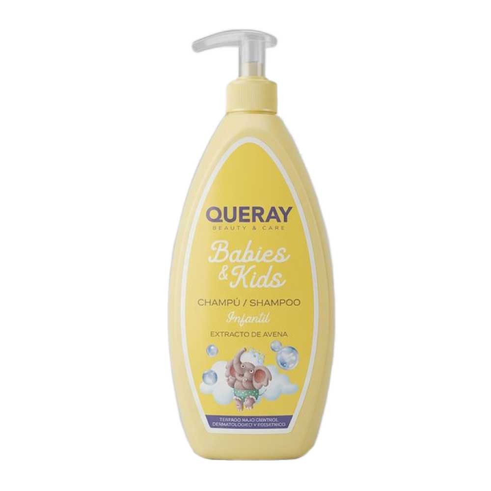 HFV01461 Champú para Bebés y Niños con extracto de Avena 750ml - Queray - Imagen 1