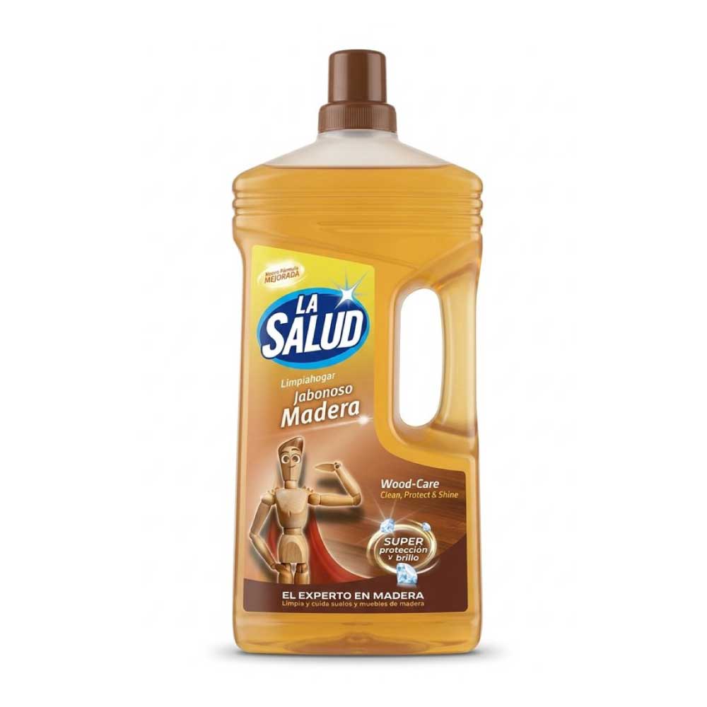 HFV01505 Limpiahogar Jabonoso para Madera 1L - La Salud - Imagen 1