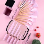 Set de Utensilios de Silicona 19 unidades Rosado - Kitchen & Dining - Imagen 2