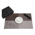 Juego de Doylets Color  Marrón Oscuro (6 uds.) - Loida - Imagen 2